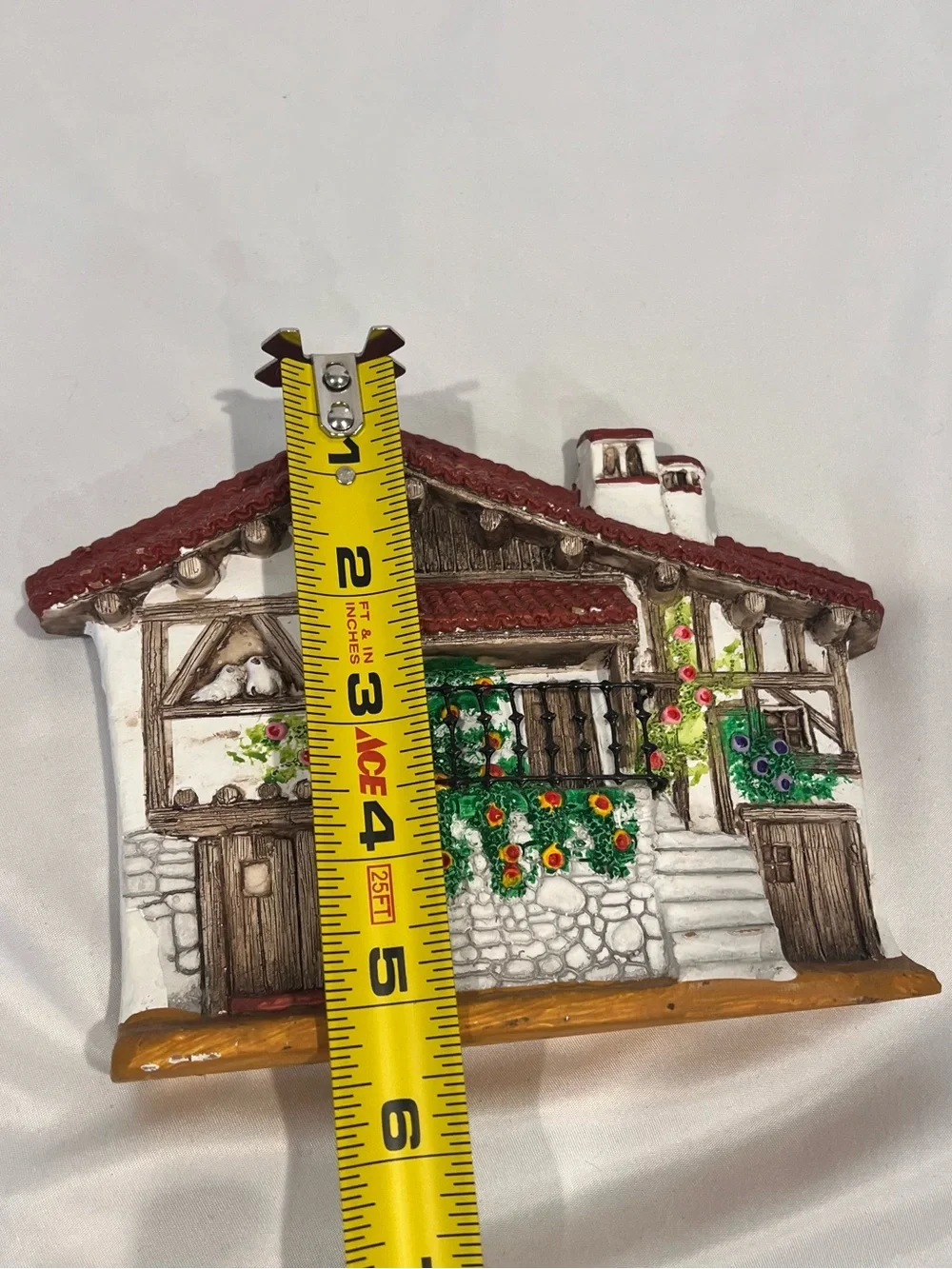 Vintage Ceramica Marquez Spain Cottage Wall Plaque 604